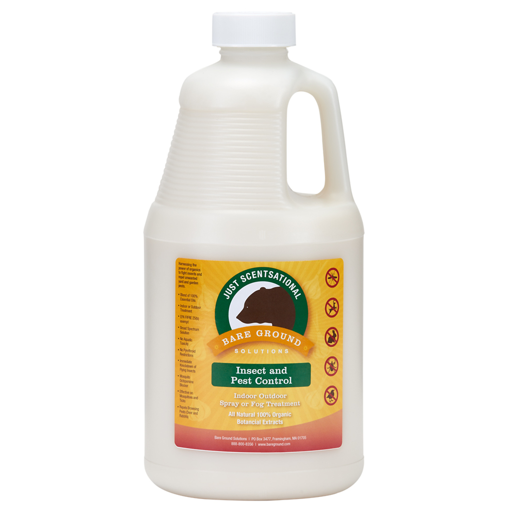 Bare Ground, 1/2 Gallon of Garcentria Liquid for Fogging Pests, Model# GRST-64
